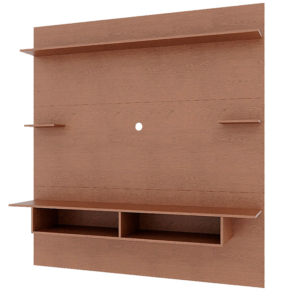 Painel para TV até 60 Polegadas Lais Marrom 180 cm