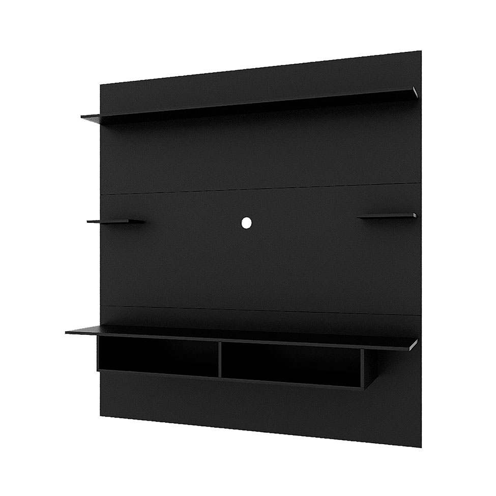 Painel para TV até 60 Polegadas Lais Preto 160 cm