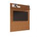 Painel para TV até 60 Polegadas Siena Cedro 163 cm