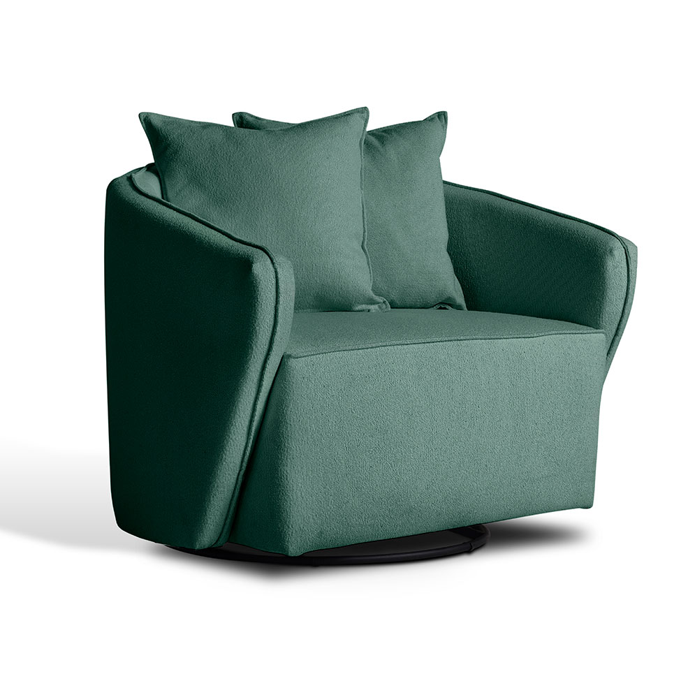 Poltrona Alice Veludo Verde
