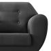 Poltrona Beegees Suede Grafite