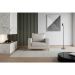 Poltrona Davos Base de Madeira Linho Cotton Cru