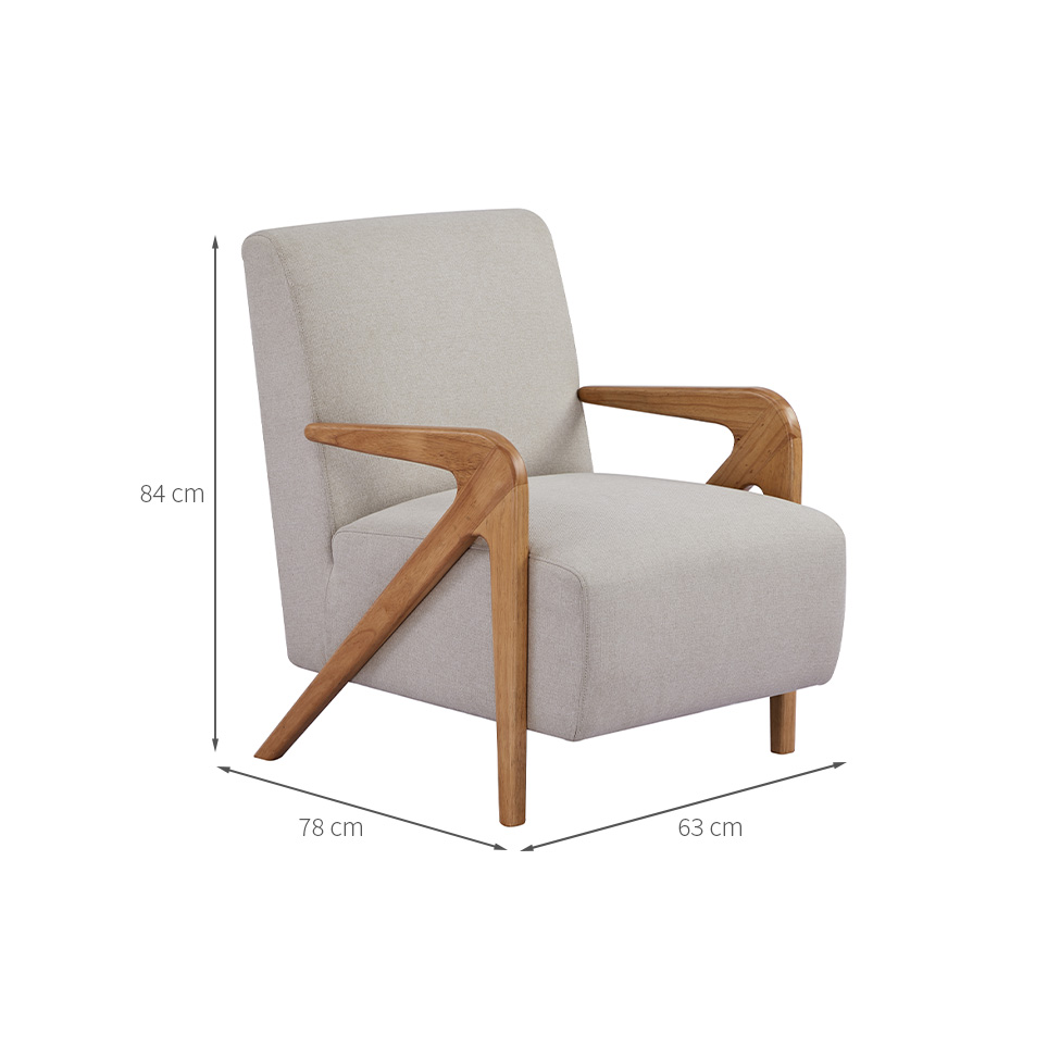 Poltrona Delfina Natural