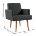 Poltrona Jasper Linho Grafite