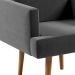 Poltrona Jasper Suede Grafite