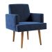 Poltrona Jasper Velosuede Azul Marinho