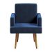 Poltrona Jasper Velosuede Azul Marinho
