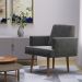 Poltrona Jasper Velosuede Grafite