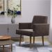 Poltrona Jasper Velosuede Marrom