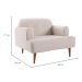 Poltrona Kiev Linho Cru