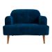 Poltrona Kiev Velosuede Azul Marinho