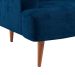 Poltrona Kiev Velosuede Azul Marinho