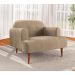 Poltrona Kiev Velosuede Bege