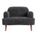 Poltrona Kiev Velosuede Grafite
