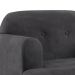 Poltrona Kiev Velosuede Grafite