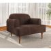 Poltrona Kiev Velosuede Marrom