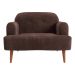 Poltrona Kiev Velosuede Marrom