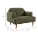 Poltrona Kiev Velosuede Verde