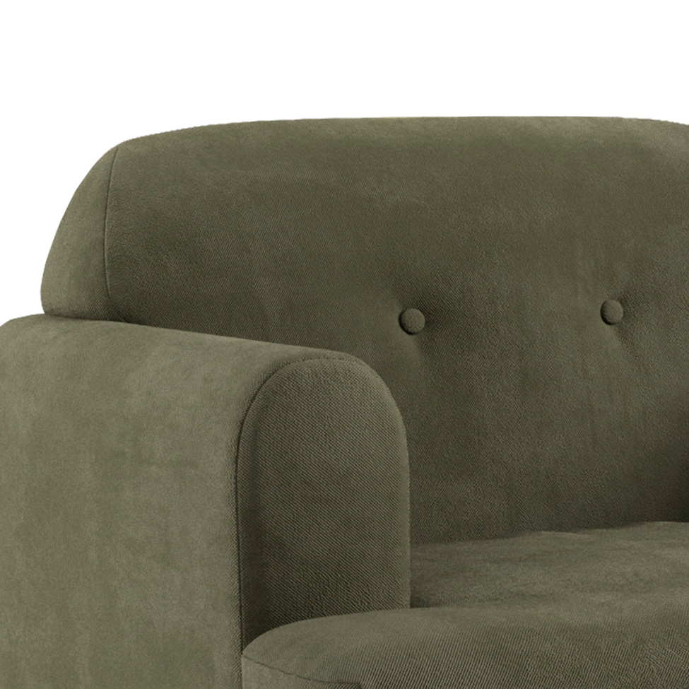 Poltrona Kiev Velosuede Verde