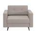 Poltrona Pé Palito Living Linho Cotton Cru