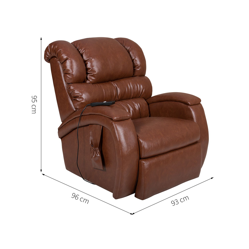 Poltrona Reclinável Motorizada Imperial Pinhão