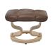 Poltrona de Massagem Louisiana Marrom Vintage Rivatti