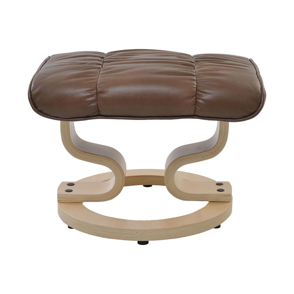 Poltrona de Massagem Louisiana Marrom Vintage Rivatti
