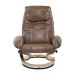 Poltrona de Massagem Louisiana Marrom Vintage Rivatti