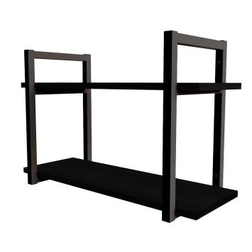 Prateleira Dupla UrbnFlex Preta