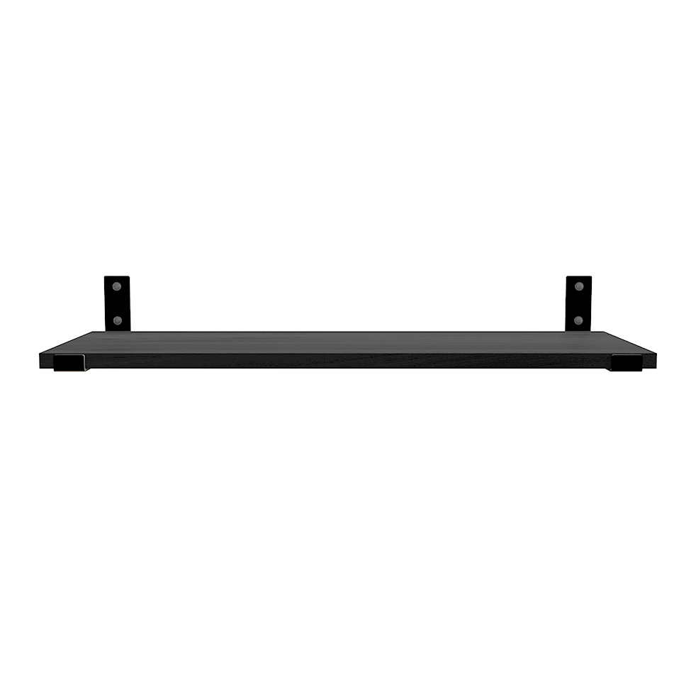 Prateleira UrbnFlex Preta 40 cm