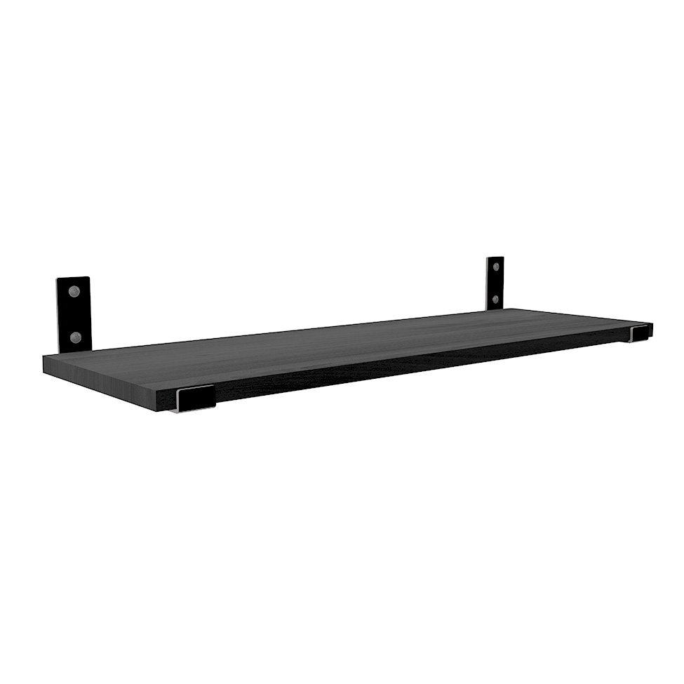 Prateleira UrbnFlex Preta 80 cm