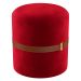 Puff Aston Vermelho e Marrom