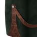 Puff Bag Verde e Marrom