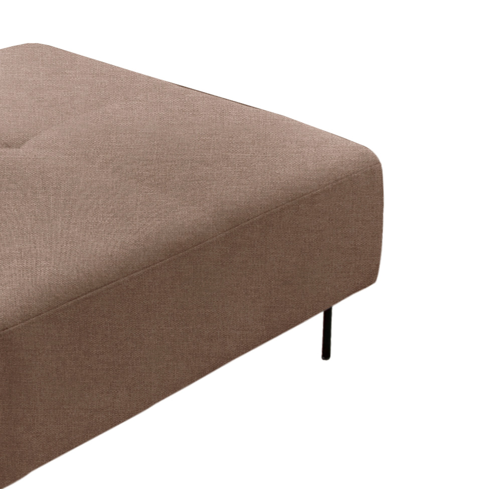 Puff Modular Da Vinci Poliéster Bege
