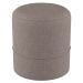 Puff Oxford Cinza 44 cm