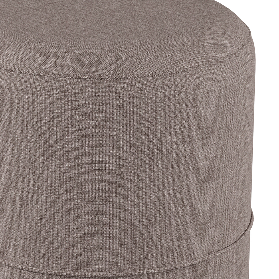 Puff Oxford Cinza 44 cm
