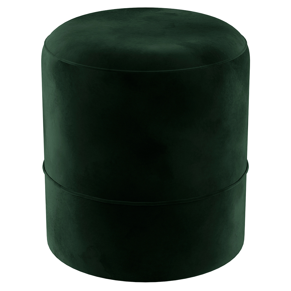 Puff Oxford Verde Musgo 44 cm
