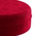 Puff Oxford Vermelho 82 cm
