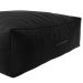 Puff Quadrado Gigante Suede Preto