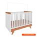 Quarto Infantil com Colchão D20 (12x148x68) Retrô 4 PT 3 GV Branco e Carvalho
