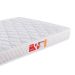 Quarto de Bebê Ariel II Berço Guarda-Roupa Cômoda Branco Colchão Baby D18 (10x70x130) Branco e Marrom Infantil