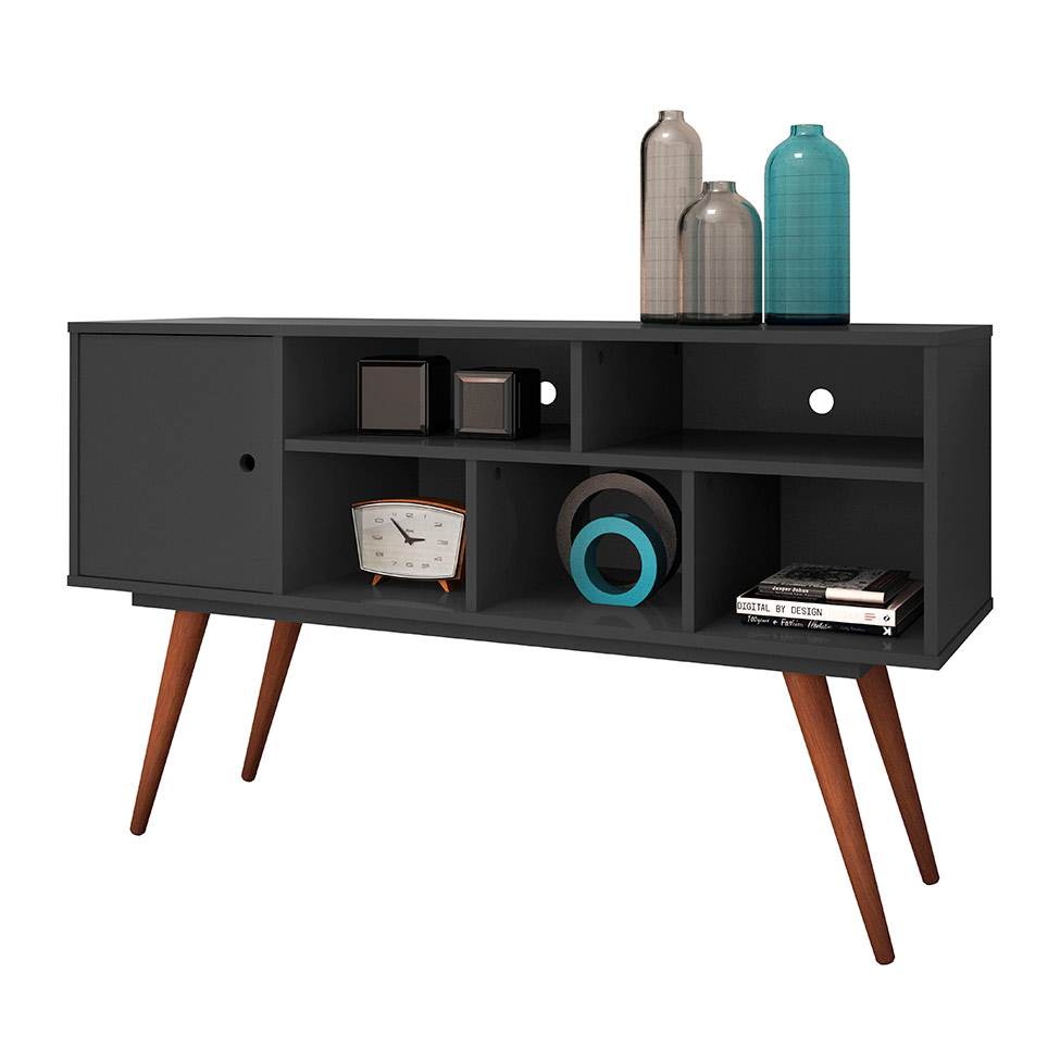 Rack Essen Preto 123 cm