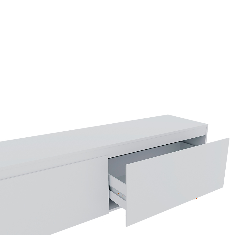 Rack Júlia I 2 GV Branco 160 cm