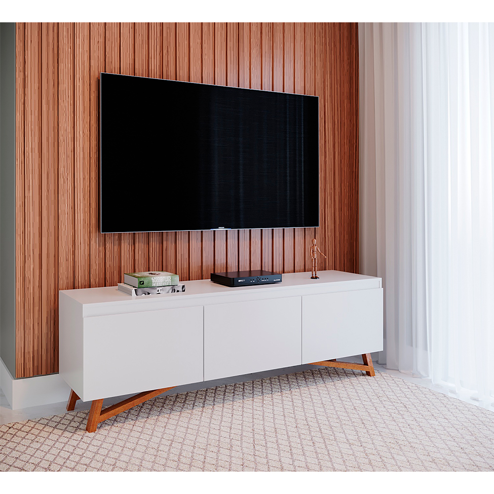 Rack Júlia I 3 GV Branco 180 cm