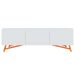 Rack Júlia I 3 GV Branco 180 cm