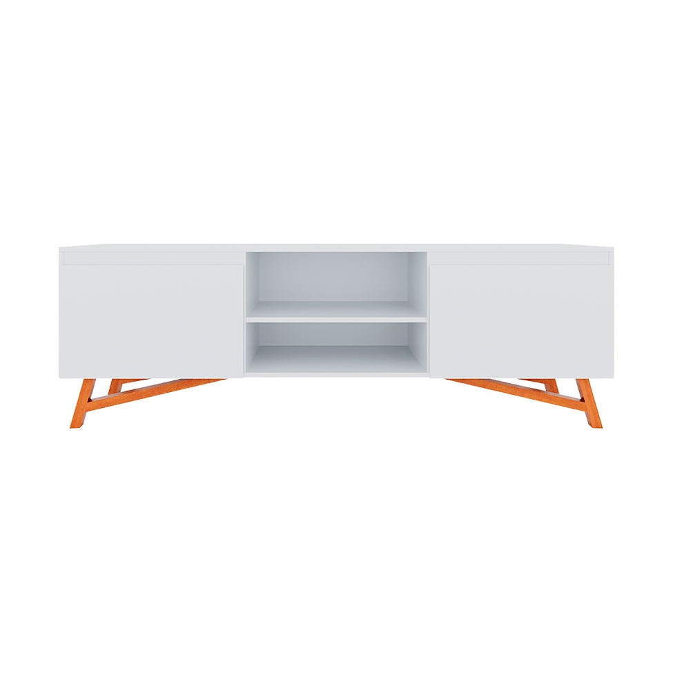 Rack Júlia Nicho 2 GV Branco 160cm