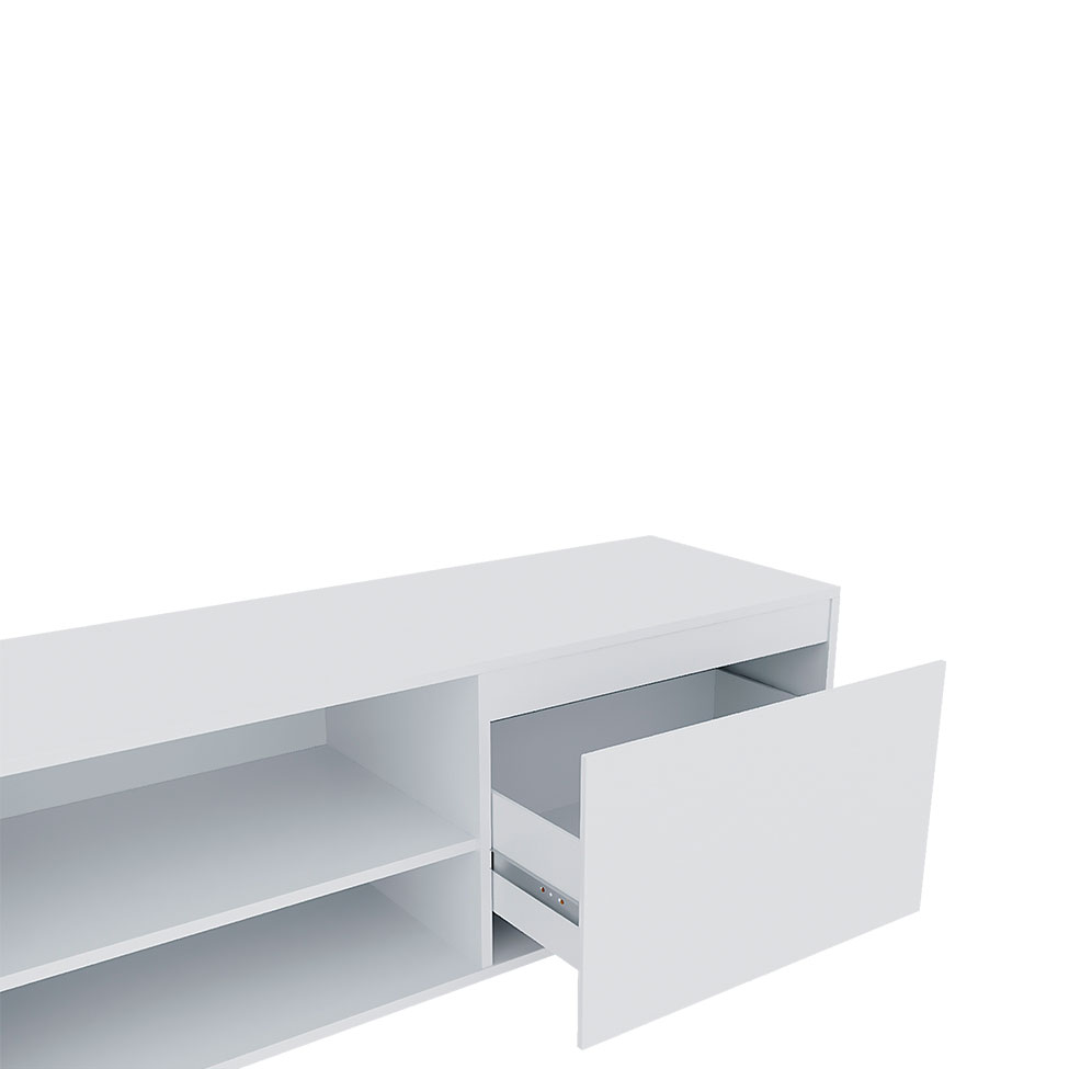 Rack Júlia Nicho 2 GV Branco 160cm
