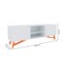 Rack Júlia Nicho 2 GV Branco 180 cm