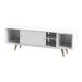 Rack Retrô Goslar Branco 162 cm