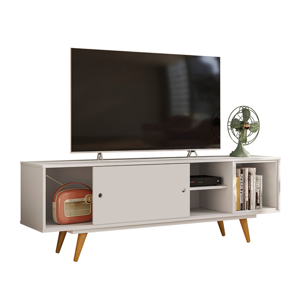 Rack Retrô Goslar Branco 162 cm